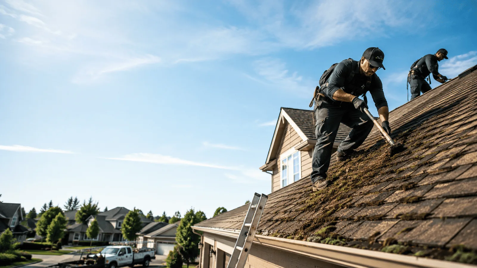Roof Moss Removal in Bruce Crossing, MI near me